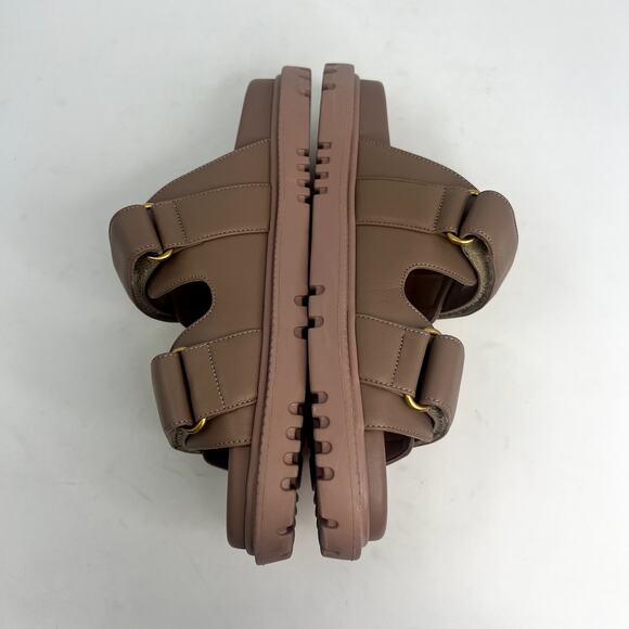 Dior Dioract Lambskin Slide Sandals Powder Pink - Picture 4 of 10